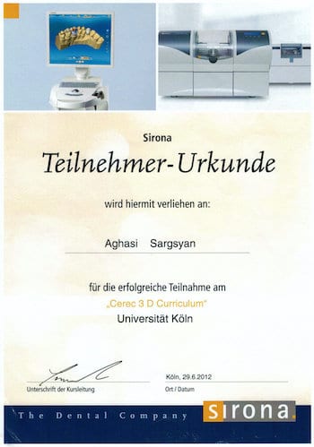 Zertifikat_Cerec