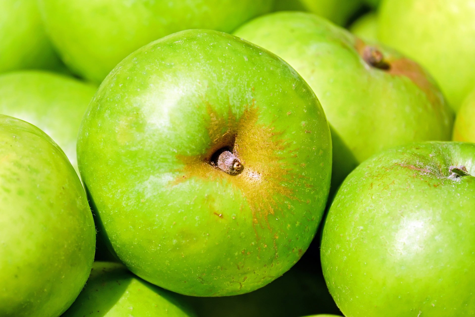 Grüne Äpfel